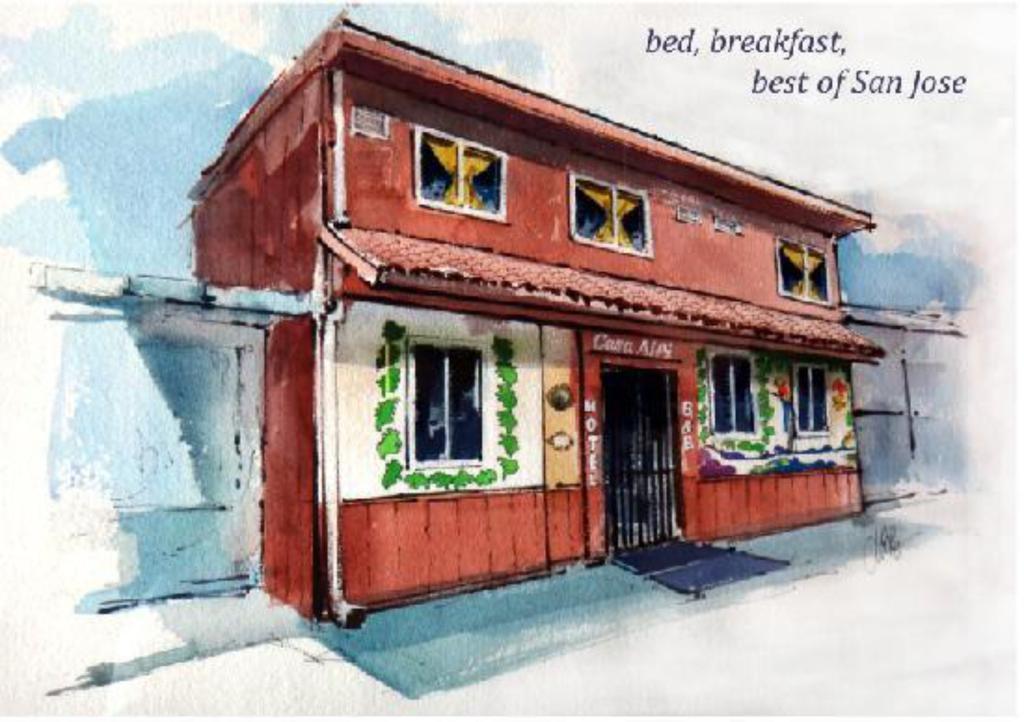 サンホセ Casa Alfi Bed & Breakfast エクステリア 写真